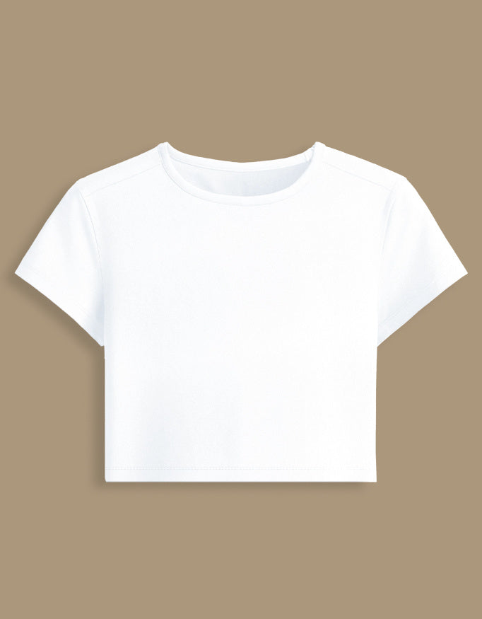 StrykDrift Custom Baby Tee Women – Cropped Print-on-Demand Streetwear India
