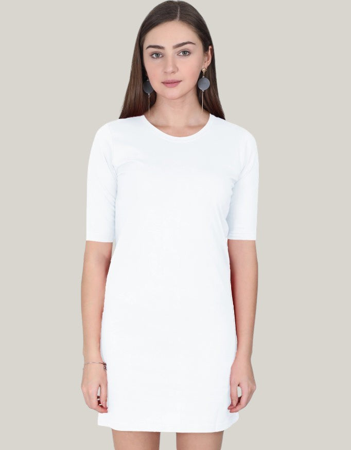 StrykDrift Custom Print T-Shirt Dress Women – Print-on-Demand Streetwear India