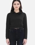 StrykDrift Women's Cropped Hoodie – 320 GSM Custom Print Streetwear India
