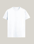 StrykDrift essential white crew neck t-shirt with a clean minimalist design and tailored fit.